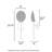 Christner 25.75'' H 1-Light Steel Wallchiere