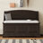 Shoe Bench, Retro Shoe Storage Bench With Safe Soft-Close Devices, Storage Chest With Hidden Storage And Cushion For Entryway, Hallway, Living Room (Espresso), Shoe Storage-777327460