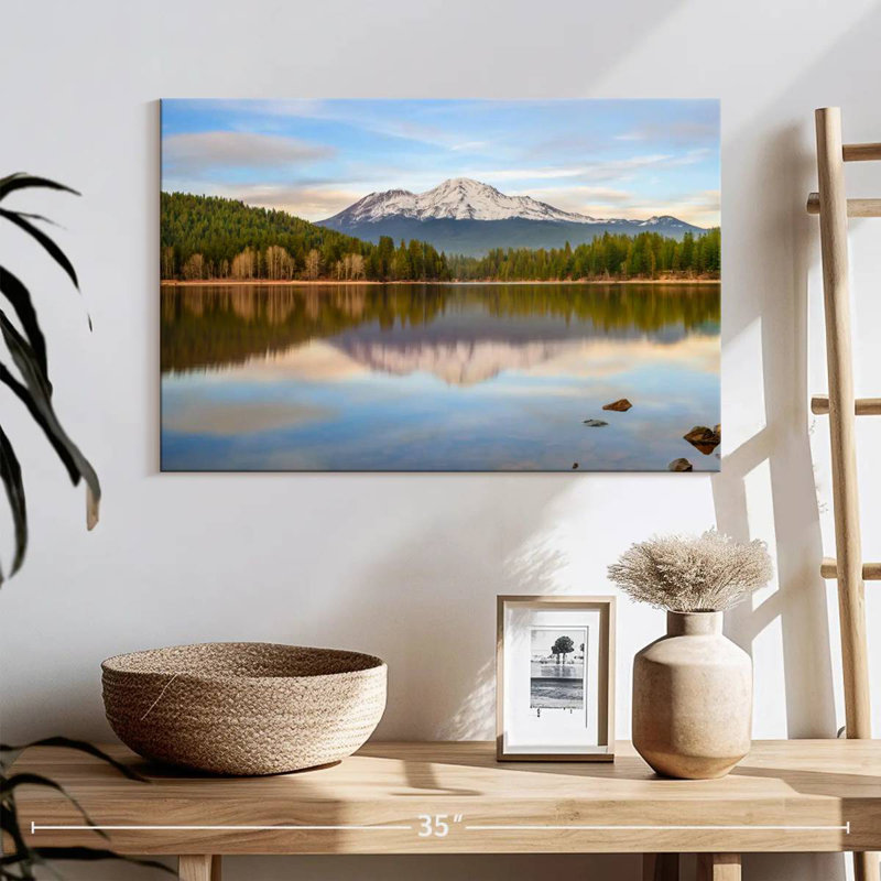 Alvord, reflet du lac Shasta, H 16 po x l 24 po