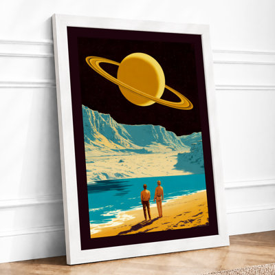 Alien World Wonder Fantasy & Sci-Fi - Framed Print