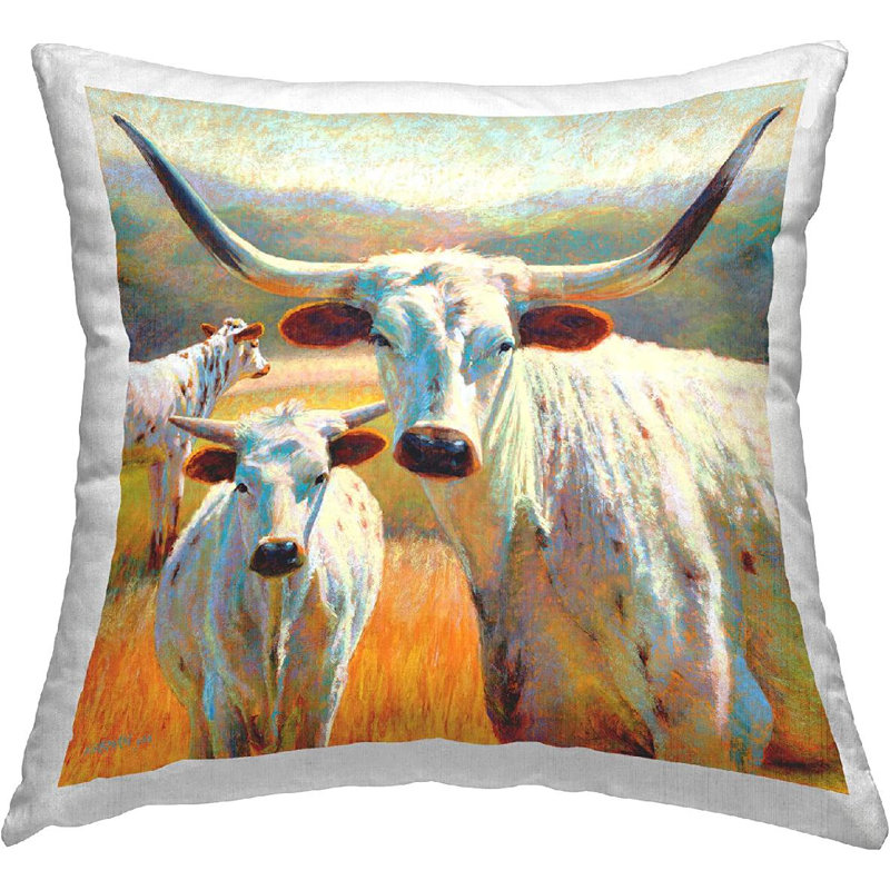Polyester Throw Square Pillow Cover & Insert