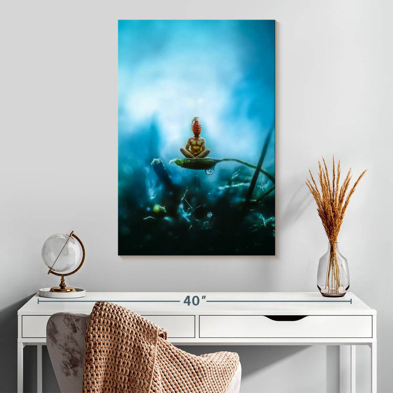 Temporary Peace, 30" H x 20" W