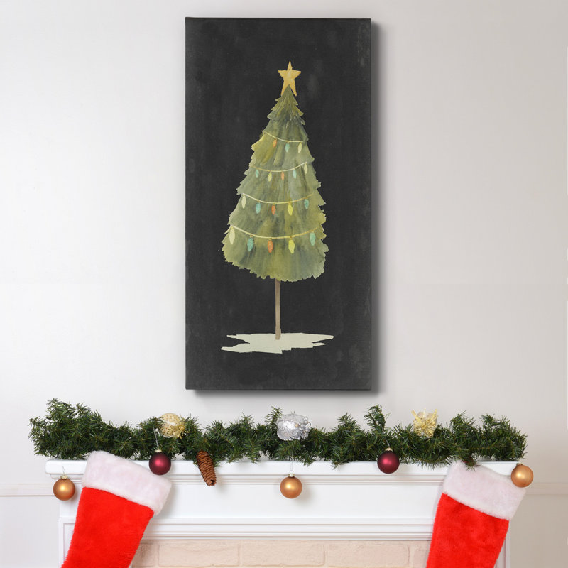 " Christmas Glow I ", 16" H x 8" W x 1" D