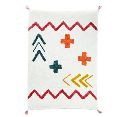 Jessie Hand Woven Throw Blanket