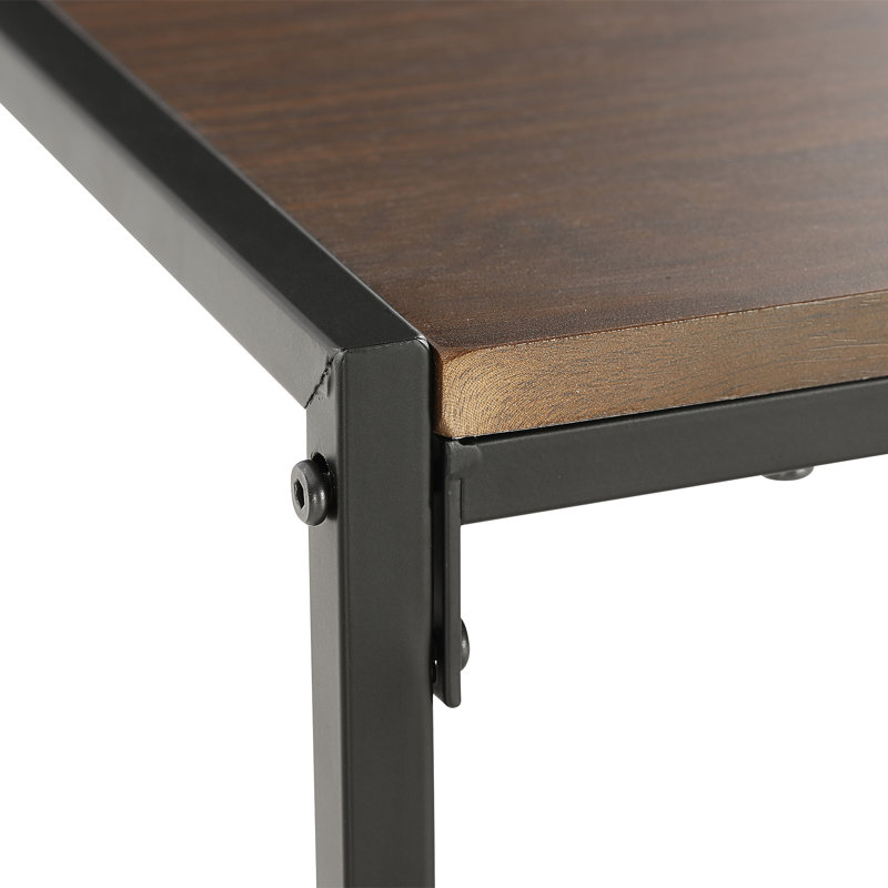 Anzavia Open Coffee Table, Dark Walnut