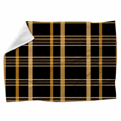 Machine Printed Throw Blanket