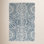 Temple Ink Hand-Hooked Oriental Wool Rug