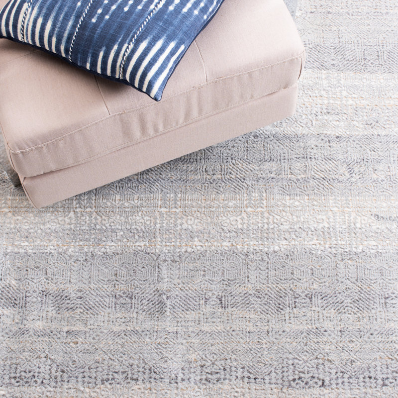 Martha Stewart Sabrina Performance Abstract Rug, Square 6'7"