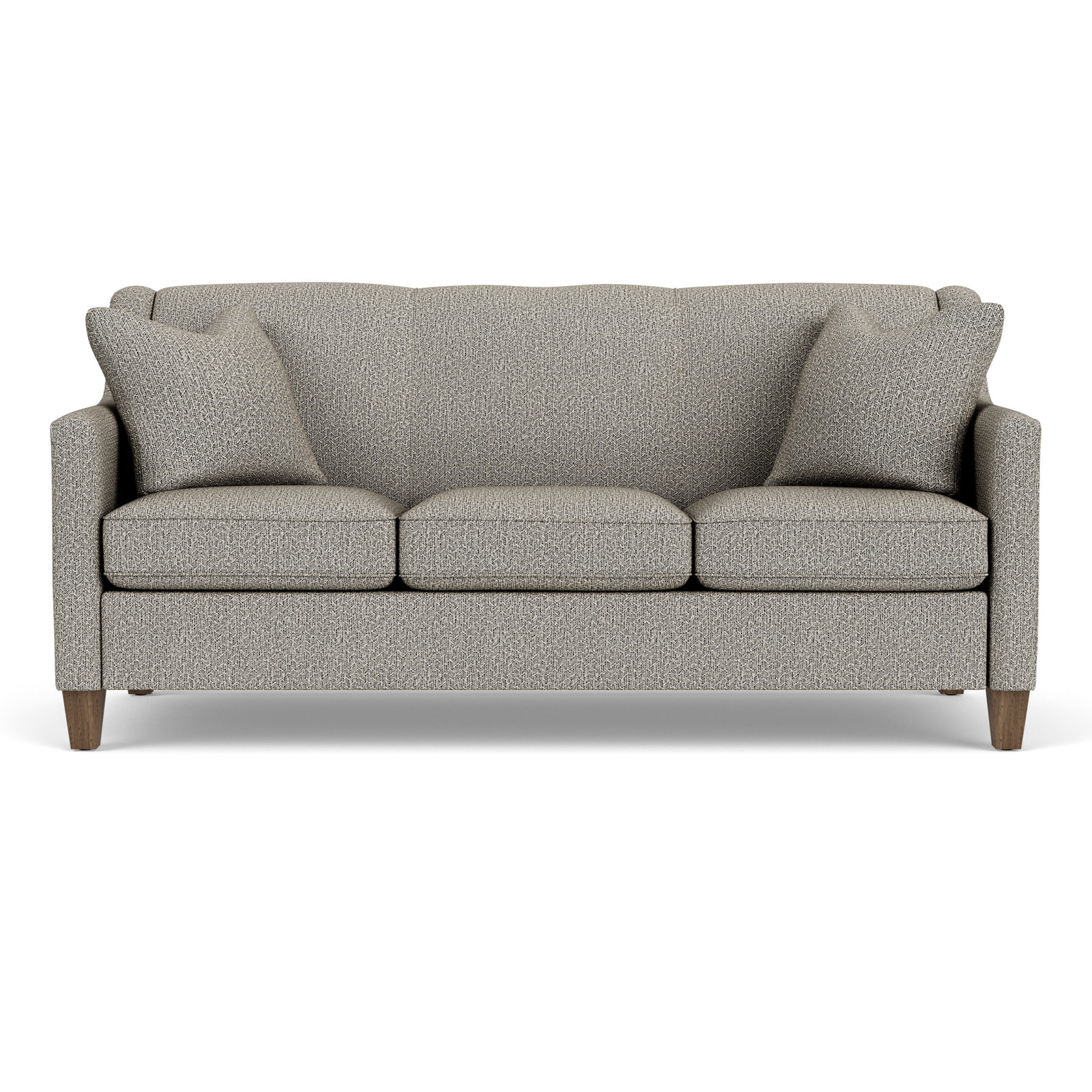 Shorecrest 78'' Upholstered Sofa, Dark Gray Polypropylene/Olefin
