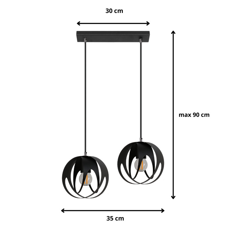 Roksanda 2 - Light Kitchen Island Pendant