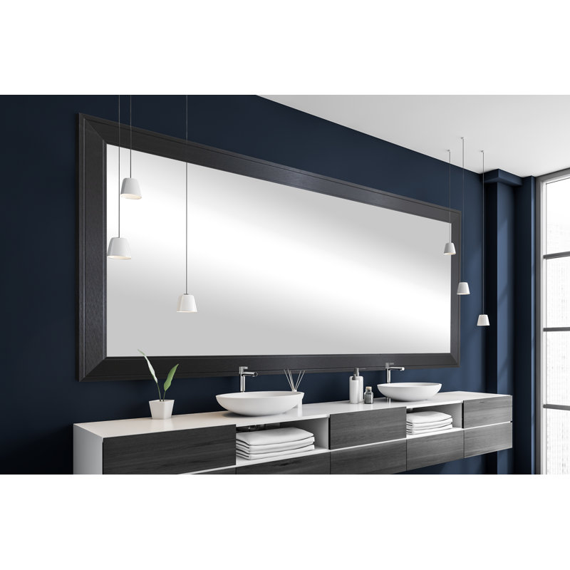 Abdelmalek Engineered Wood Flat Mirror, 31" x 69"