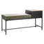 Banc de rangement rembourré en similicuir Boylston-1323452386