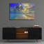 «Blue Beach Sunset National Seashore Sea» par Ezra Tanner, art mural en verre acrylique-80263068