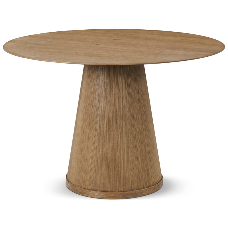 Madrid/WRC Dining Table, Natural, 30" H x 45.28" L x 45.28" W