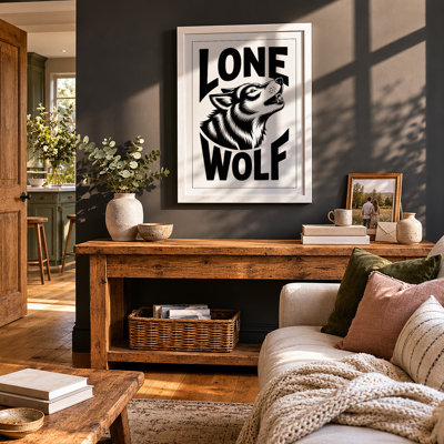 Lone Wolf Vintage - Print