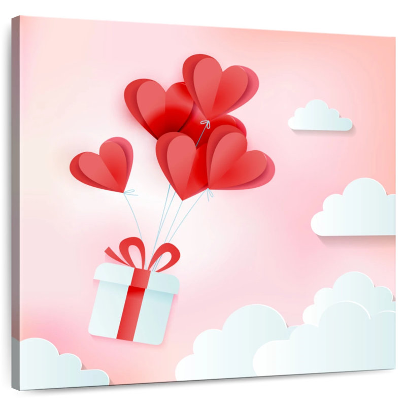 Cadeau de Saint-Valentin Lelend, H 10 po x l 10 po