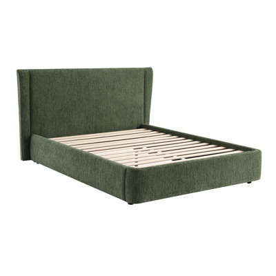 Lit chenille vert foncé (aucun outil requis)