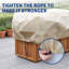 Couverture antigel pour plantes d'extérieur – Housse de jardin respirante en non-tissé avec cordon de serrage – Paquet de 4