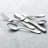 Latitude Run® CE9D68E2989E43A8BF8F6D31C52AB40D Manvik Dinner Fork, 18/10 Stainless Steel, Set Of 12