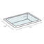 Montecito Handmade Rectangular Drop-in Bathroom Sink-60589999