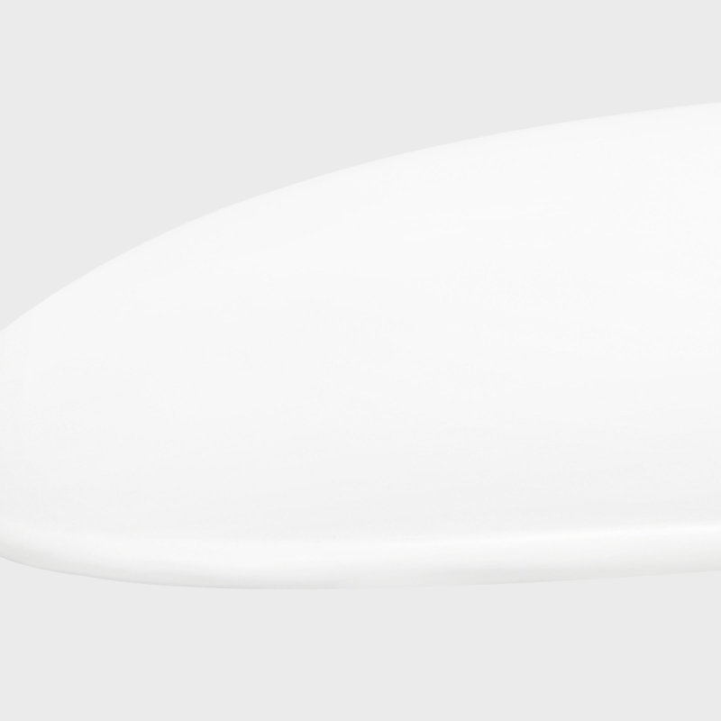  Ventilateur de plafond d'intérieur Maverick Smart 44 avec tige filetée, pales blanc mat et télécommande portable, Blanc mat