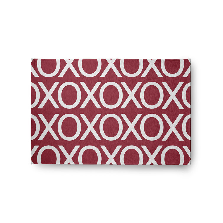 Chenille Geometric Indoor Rug