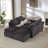 Stylish Corduroy Sectional Sofa-1690415670