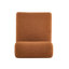 Fauteuil contemporain à base en bois massif Boucle