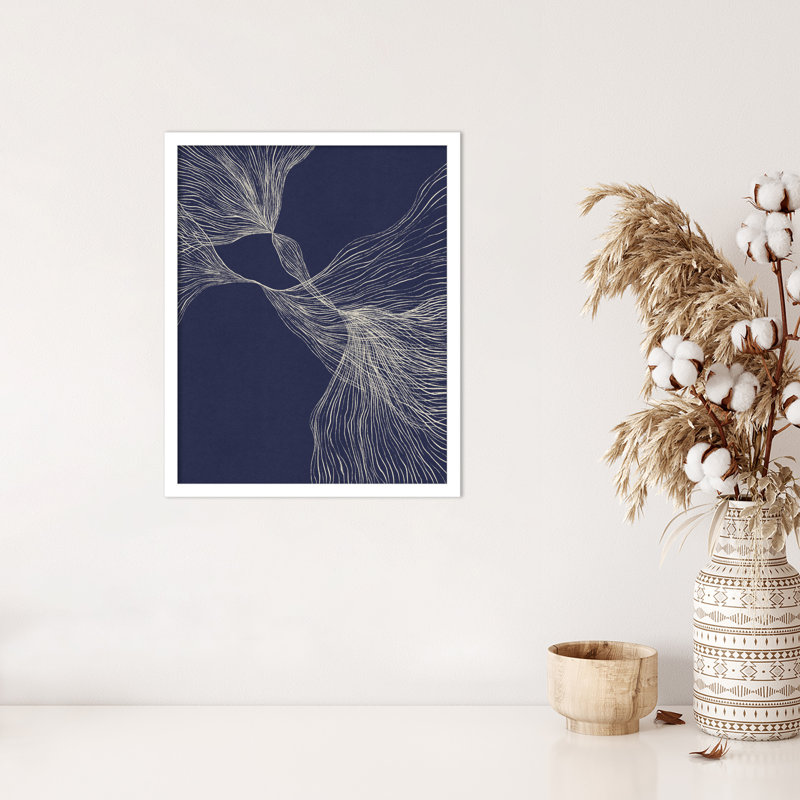 Interaction 1 by Alisa Galitsyna, 21" H x 17" W x 1" D, White