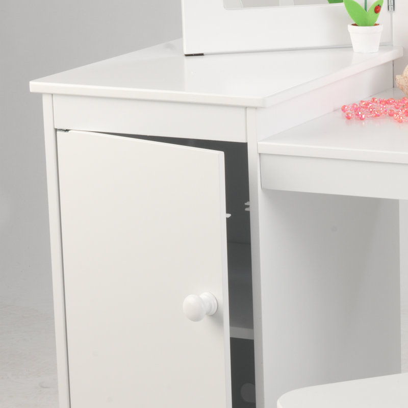Deluxe Kids Vanity Set with Mirror