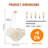 6-Light Dimmable Capiz Shell Chandelier