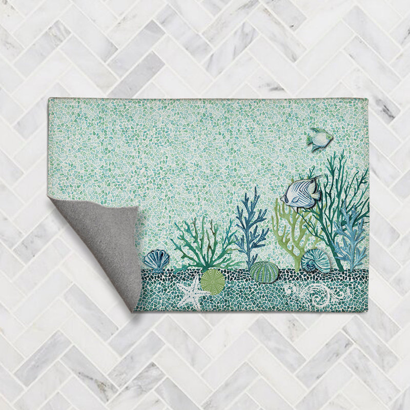  Tapis en chenille Lagoon, Rectangle 5 pi x 7 pi