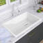 Évier de cuisine en granite simple 30 po x l 19 po avec évier de préparation et passoire - solution de cuisine durable, élégante et multifonctionnelle