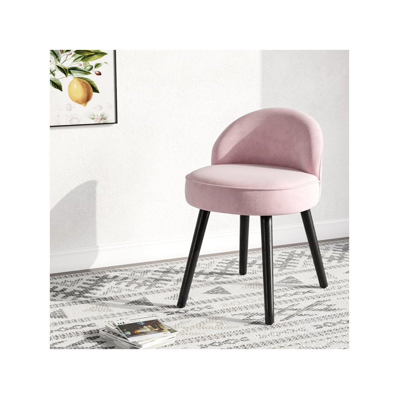 Solid + Manufactured Wood Accent Stool