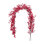 6ft Red Berry Garland, Artificial Christmas Greenery, Flexible Holiday Wreath Accent for Indoor/Outdoor