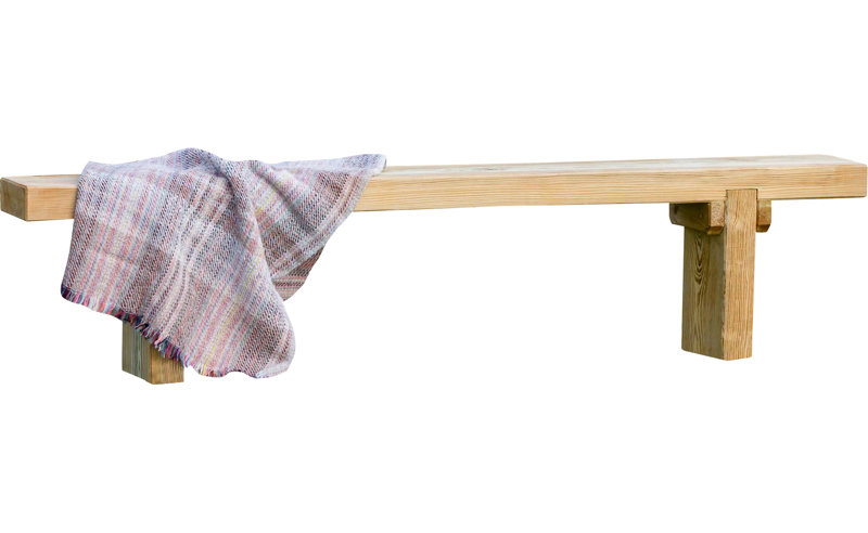 Lakeville Solid Wood Outdoor Bench