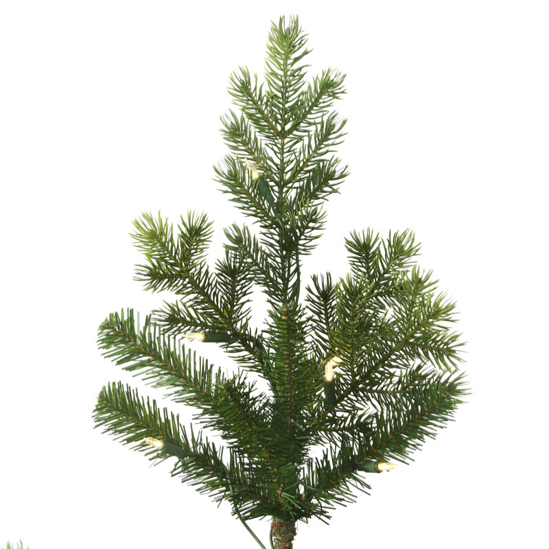 Eagle Frasier Artificial Christmas Tree Warm White Dura-lit® LED Lights with Stand, Pre-Lit, 6.5' H x 49" W