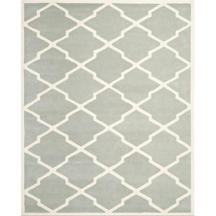 Carolene Hand Tufted Wool Geometric Rug