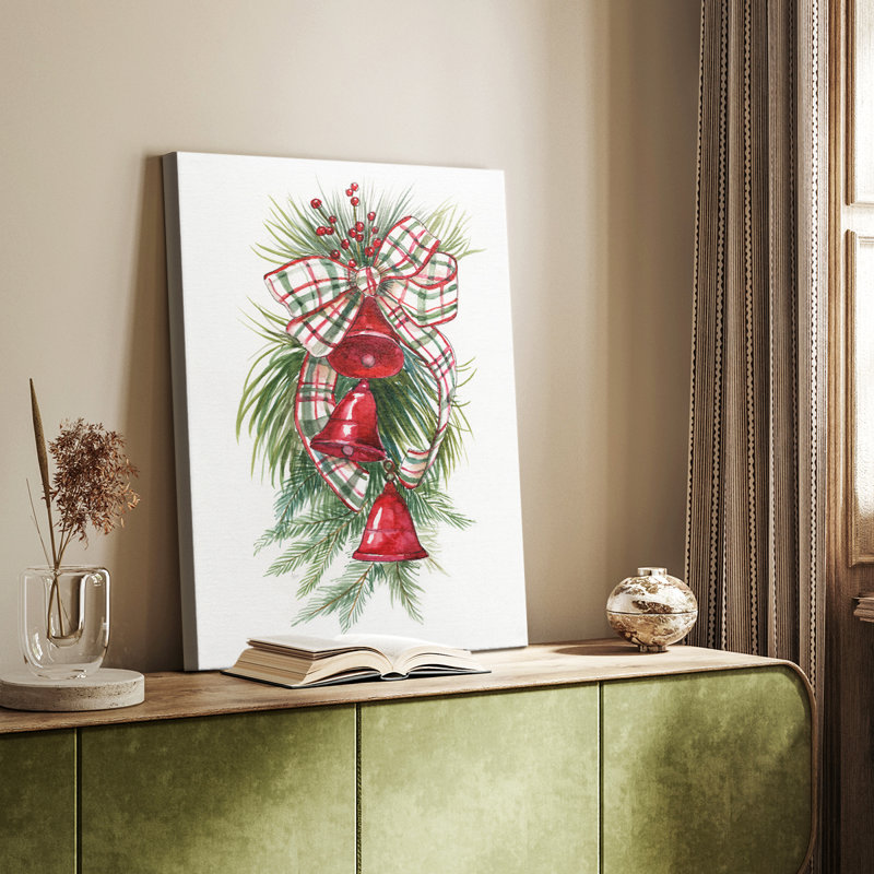 Cloches des Fêtes - galerie Cavas sur mesure, H 60 po x l 40 po