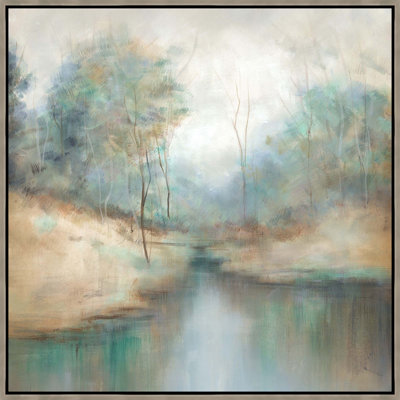 D’Alessandro Léon " River Haze II " by D’Alessandro Léon Painting Print