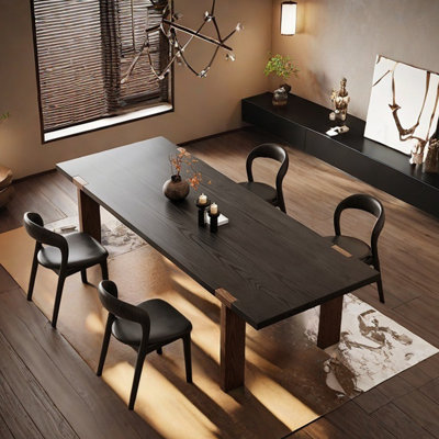 Table de salle à manger en bois de frêne
