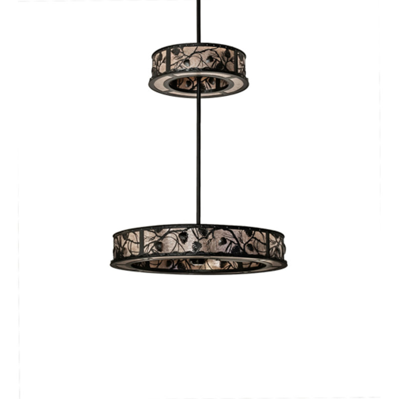Whispering Pines Downrod Ceiling Fan