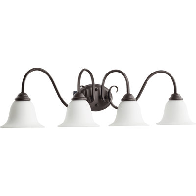 Éclairage pour meuble-lavabo 4 lumières Bernardston