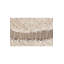 Tapis ovale en laine / polypropylène tissé à la machine Spark de 5 pi 3 po x 9 pi 10 po beige