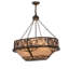 Luminaire suspendu tambour 8 lumières Whispering Pines