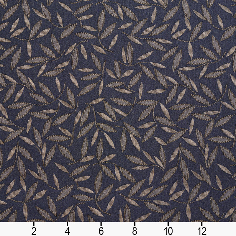 Tissu résistant aux taches des feuilles, Bleu marine
