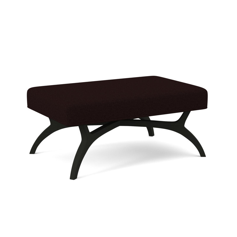 Ansel Bench, Espresso, Venice Navy