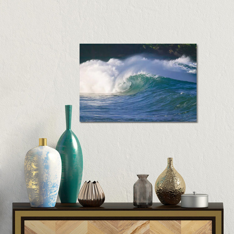 Pacific Storm Waves, North Shore Of Oahu, Hawaii by Stuart Westmorland - Wrapped Canvas Gallery-Wrapped Canvas Giclée