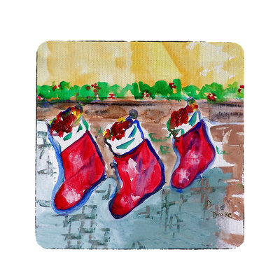 Francesca Square 4 Piece Coaster Set