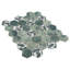 Carrelage mosaïque vert 11,7 "x 10,2" en ciment-88087455
